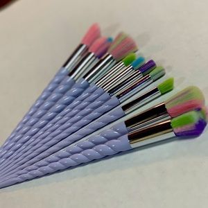 9 piece makeup brush